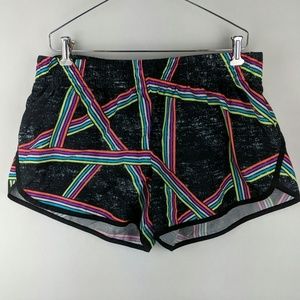 lined Danski running shorts extra large multicolor